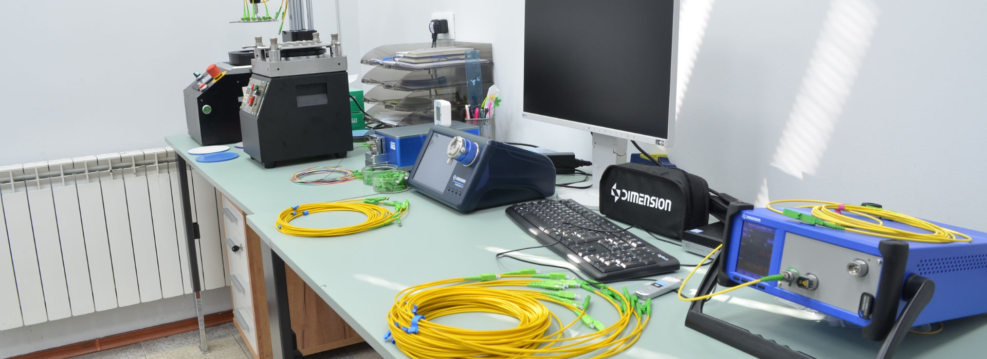 Lab Fiber Machine Fiber Optic Assembly Lab - Fiber optic cable - Cimler